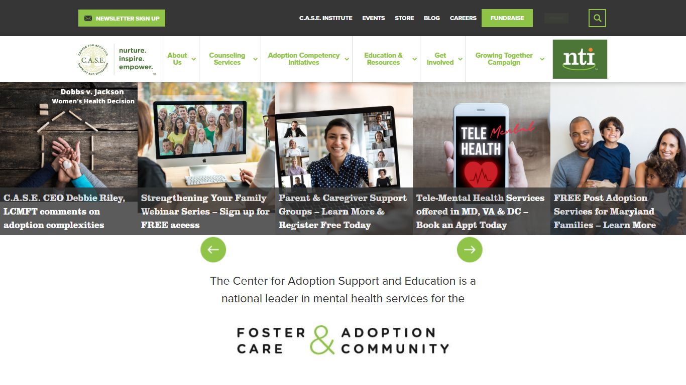 The Center for Adoption Support and Education | C.AS.E.
